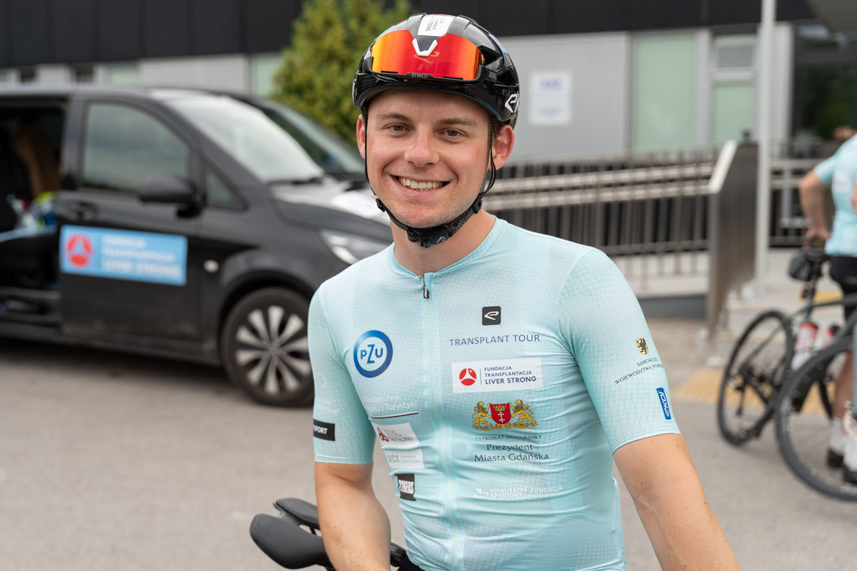 rajd rowerowy Transplant tour z morza do gór; Kampus Banacha; WUM