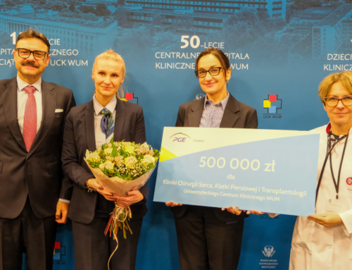 Darowizna od Fundacji PGE w trosce o serca pacjentów UCK WUM